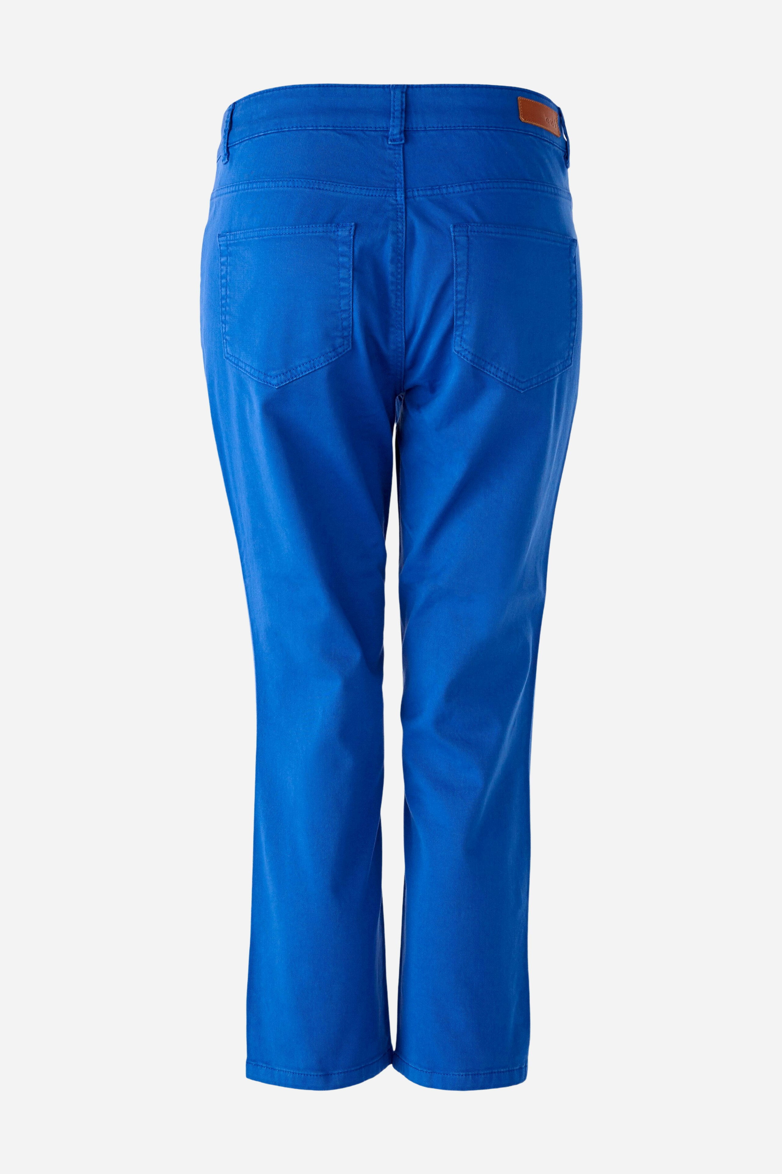 Bild 7 von Caprihose slim fit, mid waist in blue lolite | Oui
