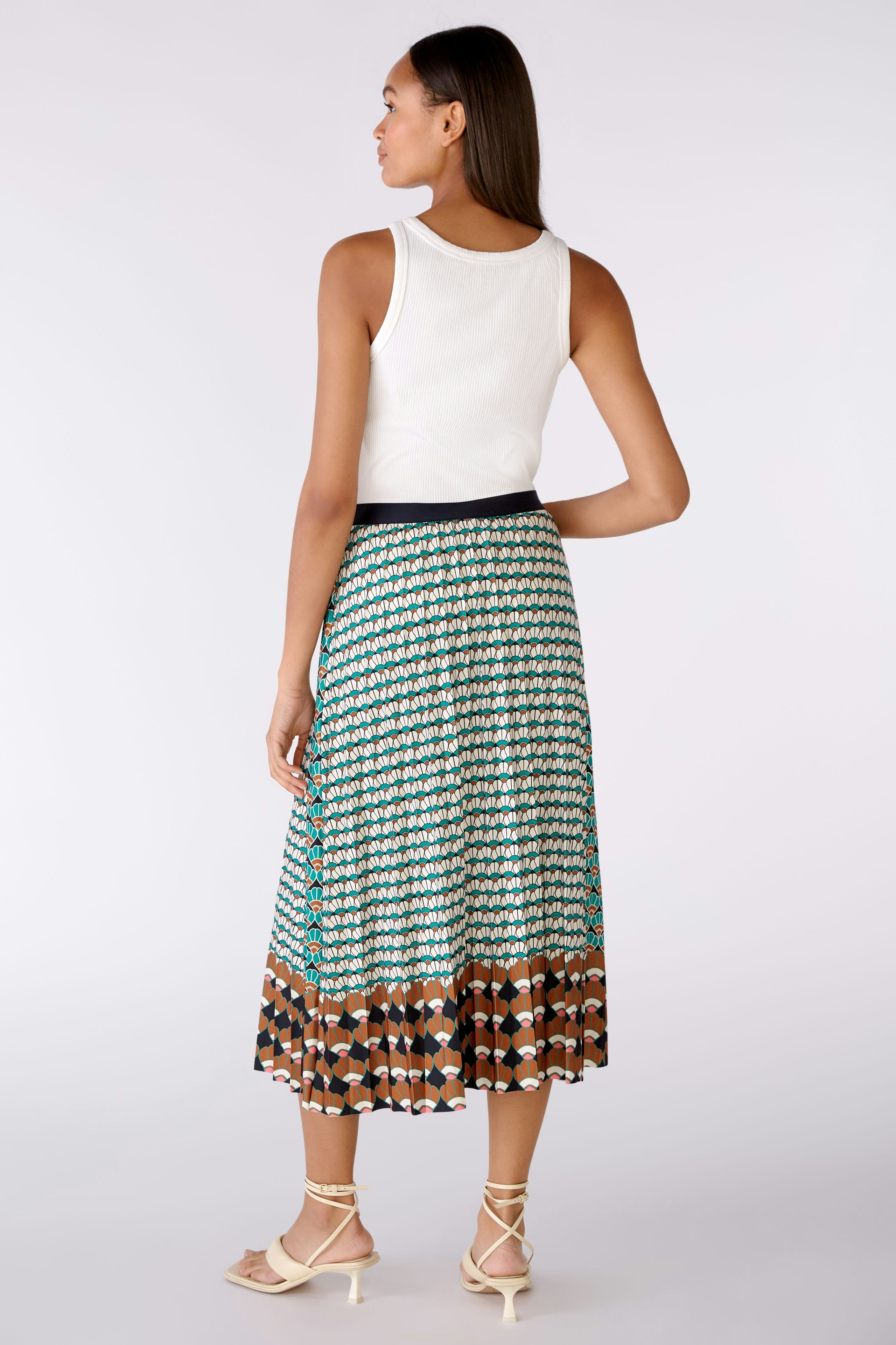 Bild 3 von Plisseerock Silky Touch Qualität in green brown | Oui