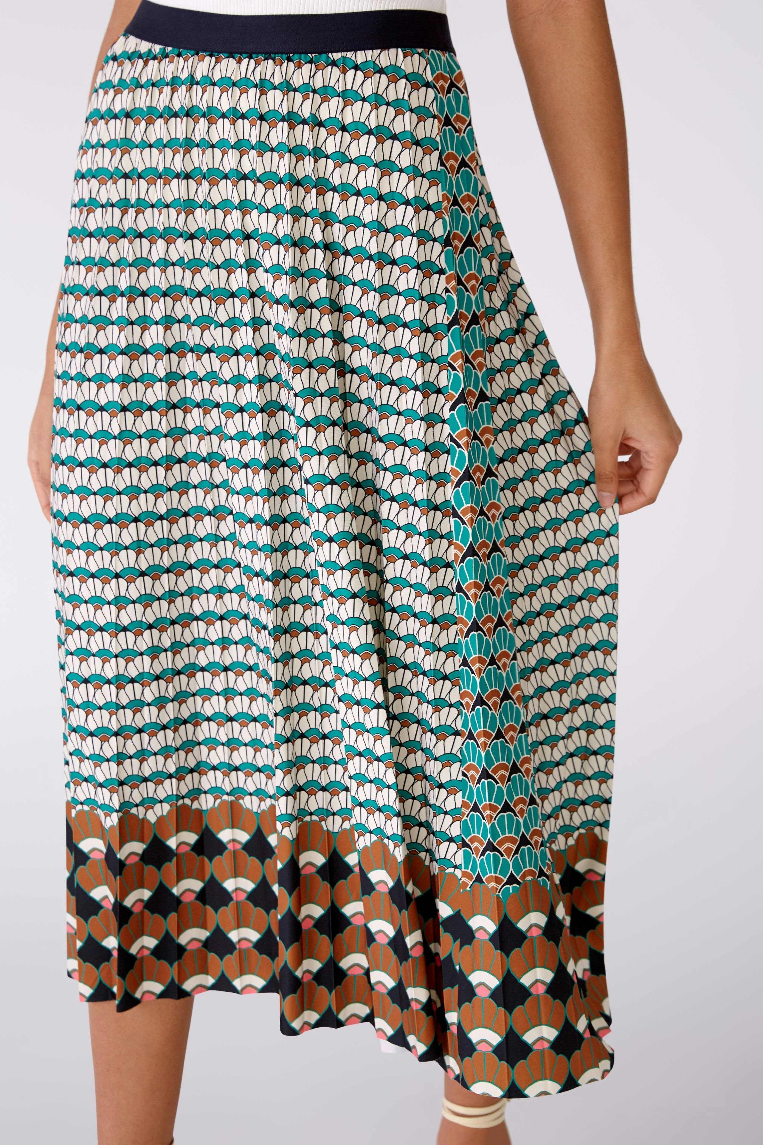 Bild 4 von Plisseerock Silky Touch Qualität in green brown | Oui
