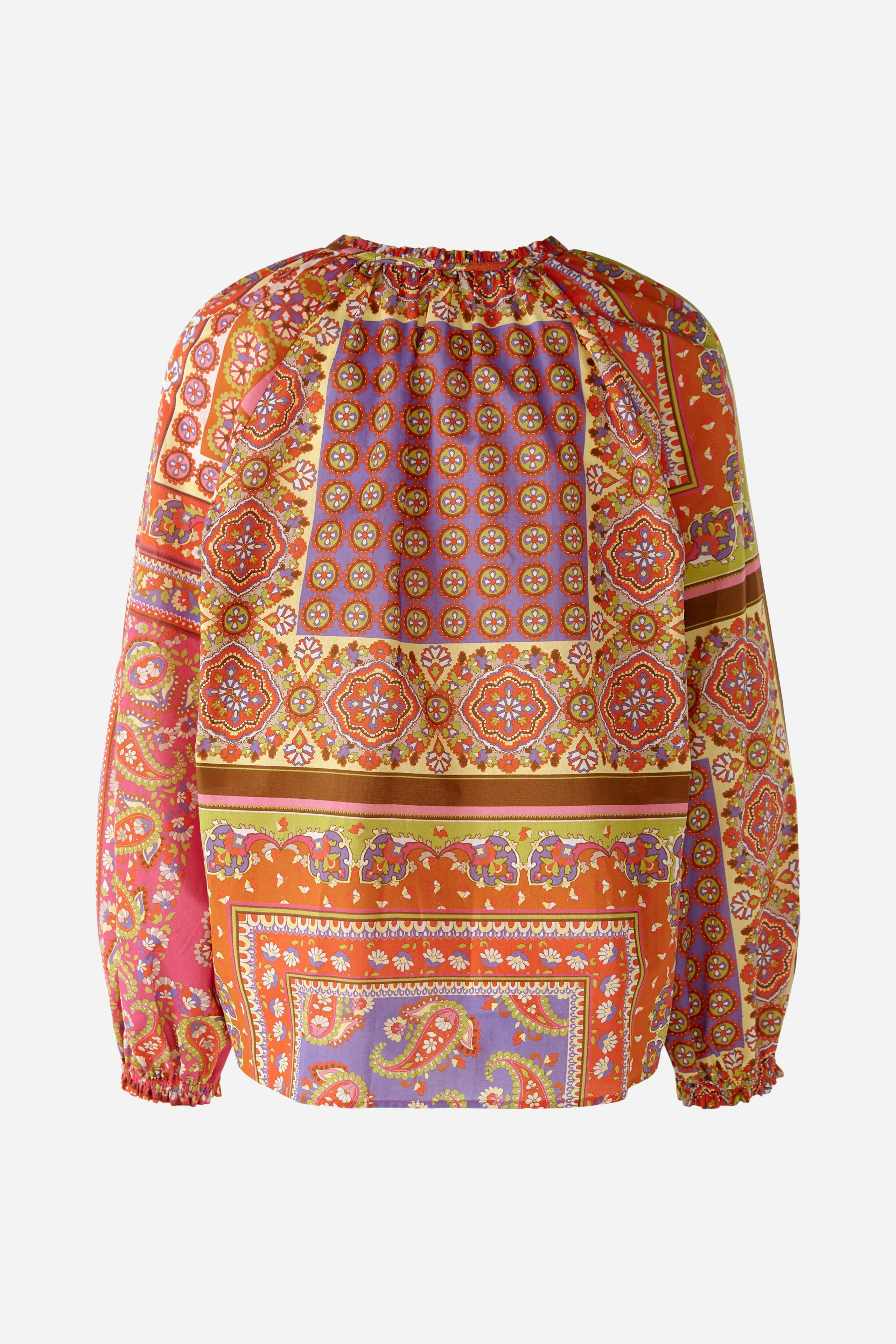 Bild 9 von Tunika Baumwoll-Voile in pink orange | Oui