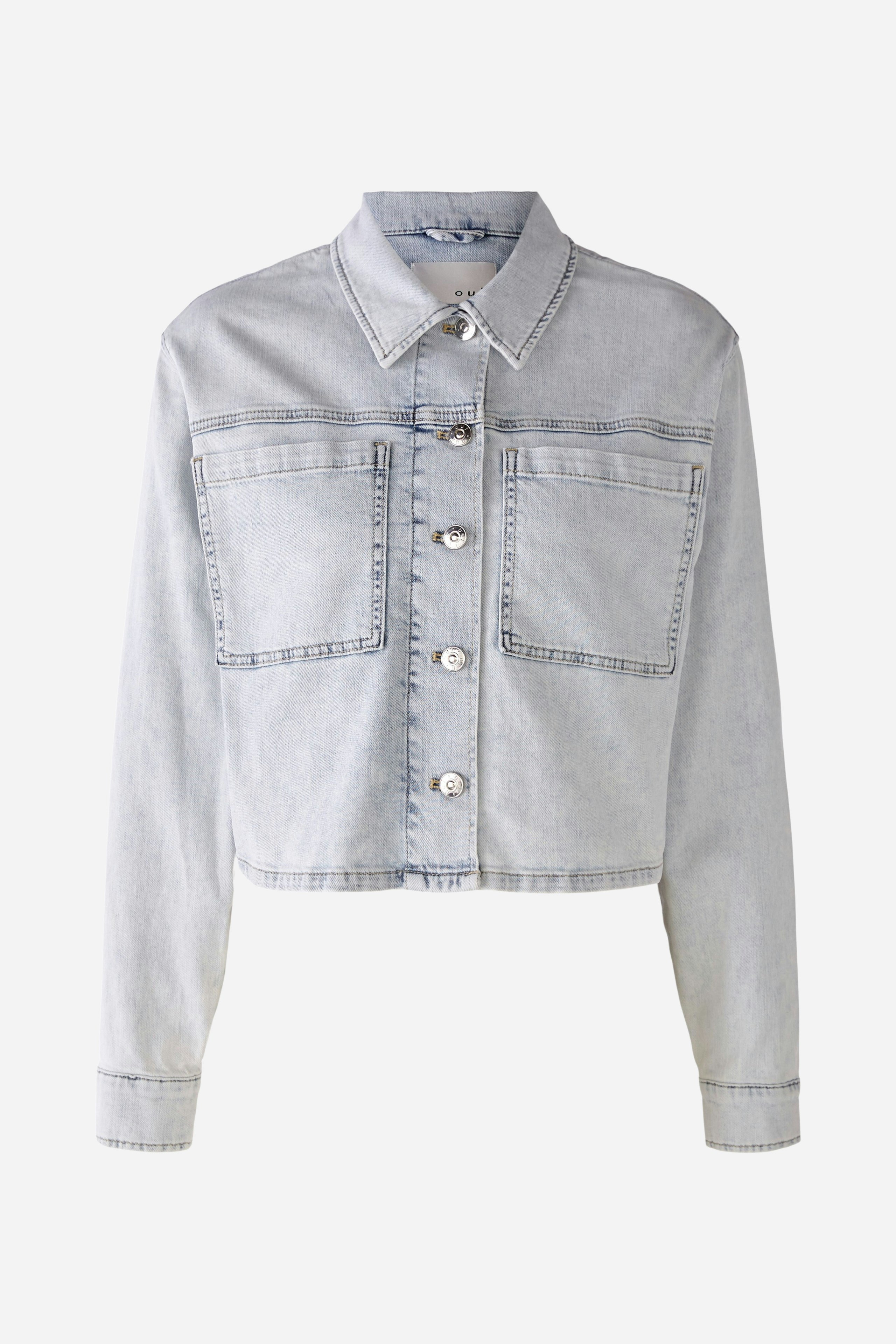 Bild 7 von Jeansjacke softer Denim-Stretch in lt blue denim | Oui