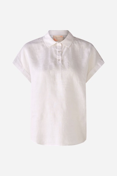 Bild 5 von Linen blouse linen-cotton patch in optic white | Oui