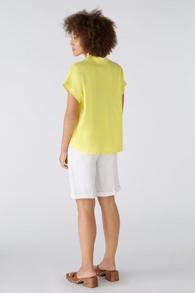 Bild 3 von Linen blouse linen-cotton patch in yellow | Oui