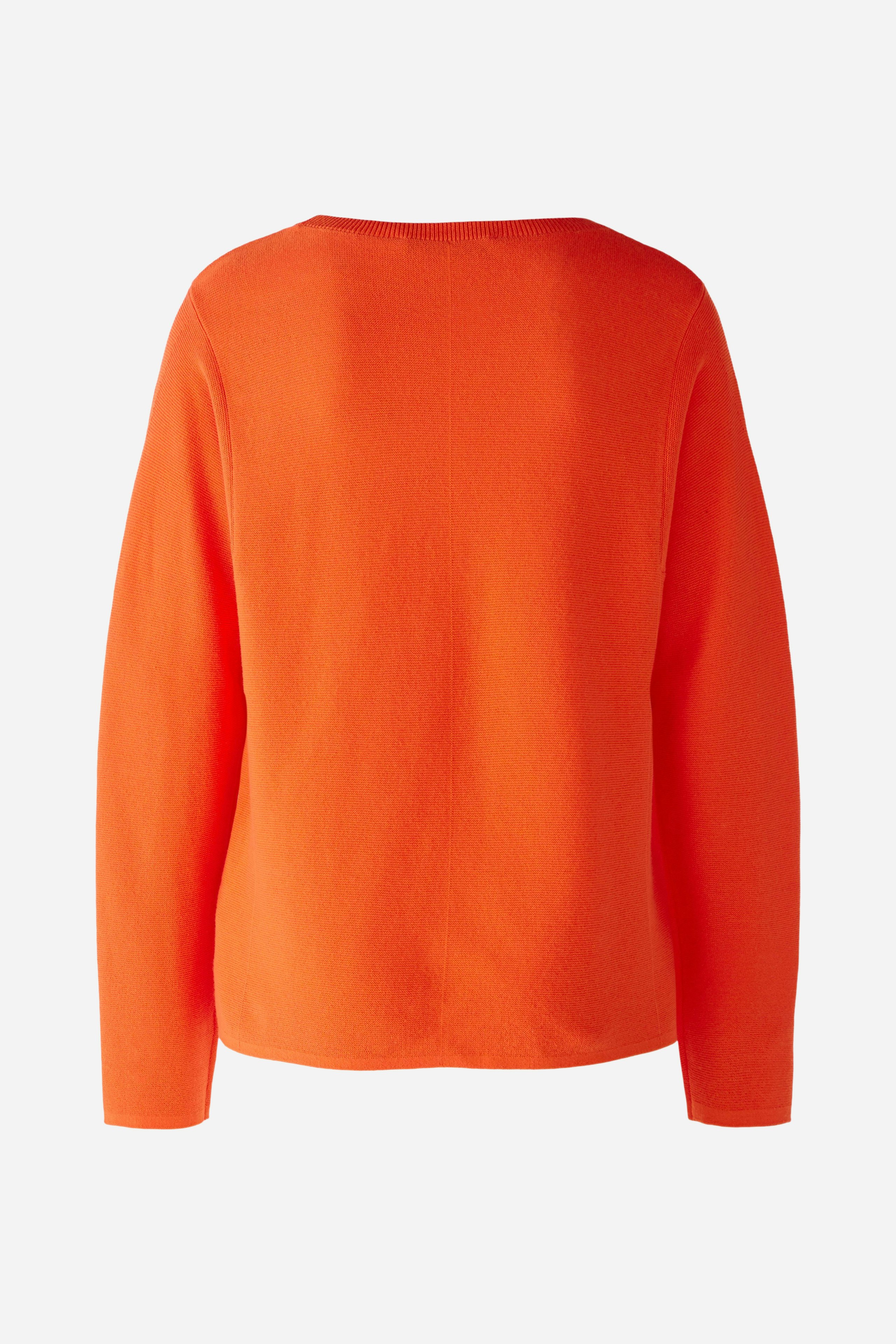 Bild 7 von KEIKO Pullover in Bio-Baumwolle in vermillion orange | Oui