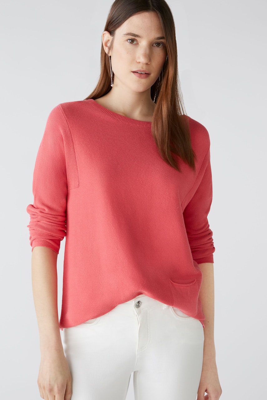 Bild 4 von KEIKO Pullover in Bio-Baumwolle in red | Oui