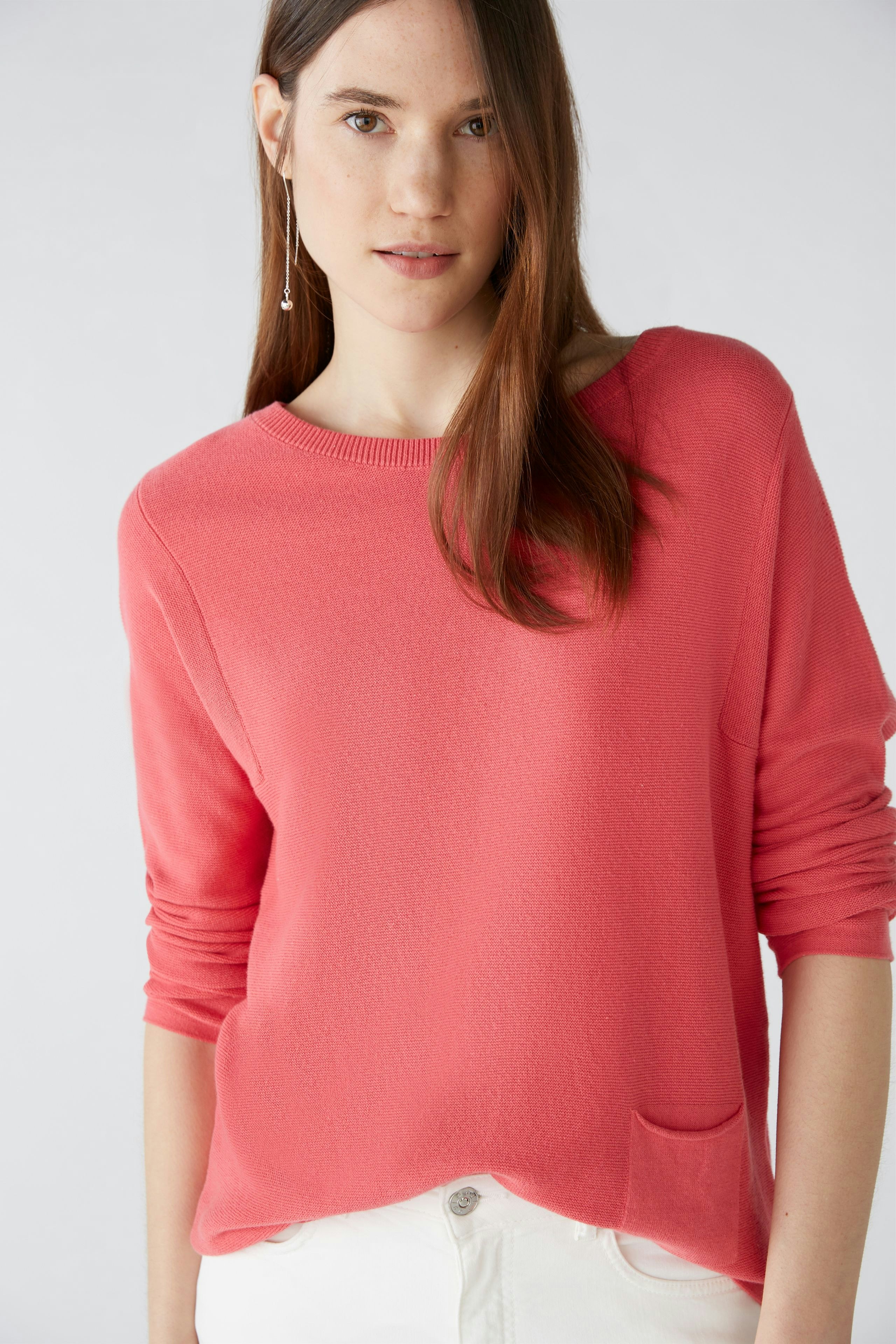 Bild 5 von KEIKO Pullover in Bio-Baumwolle in red | Oui