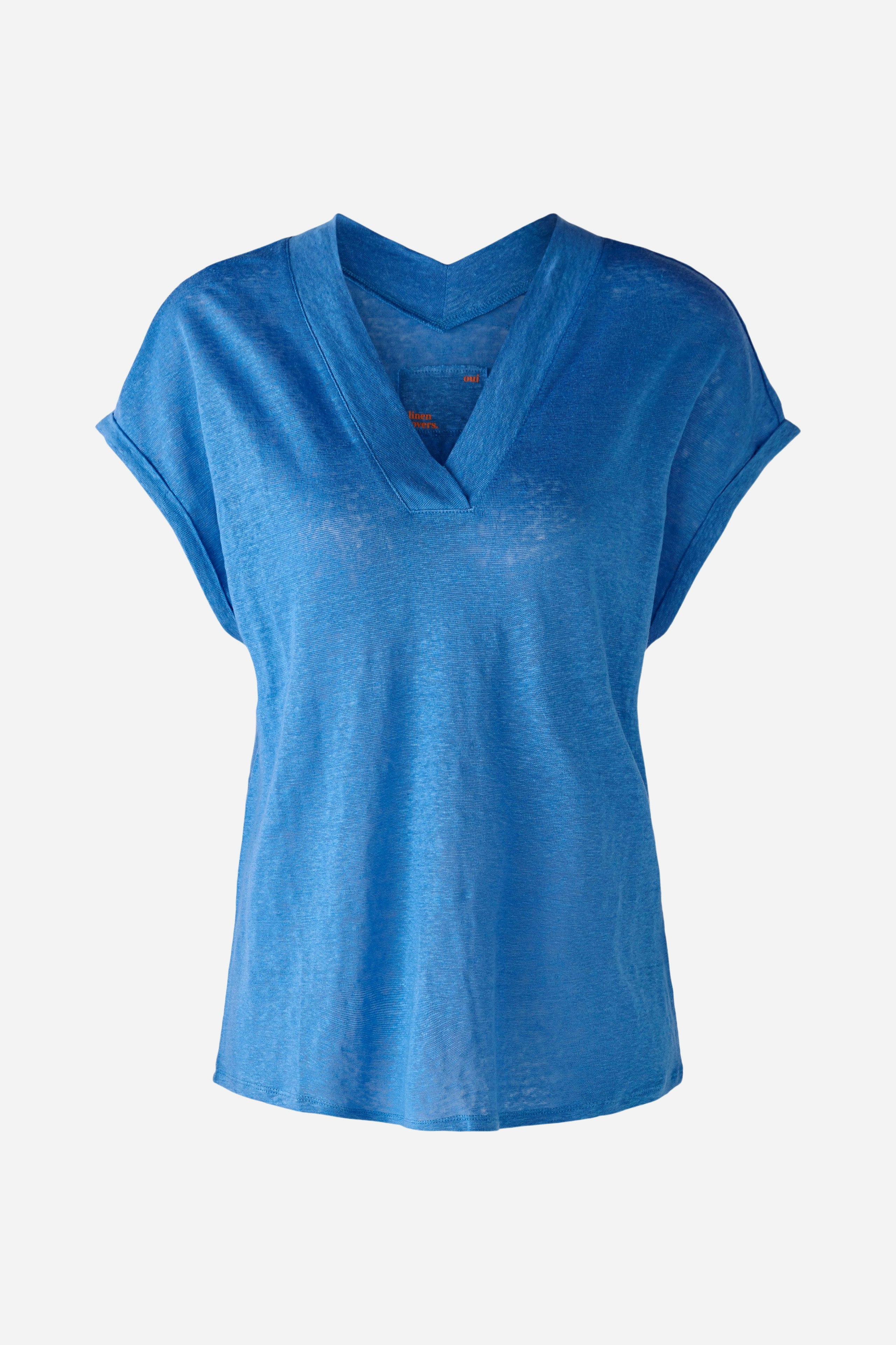 Bild 7 von T-shirt 100% linen in campanula | Oui