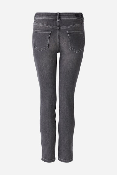 Bild 2 von LOULUH Jeans skinny fit, cropped in light silver | Oui