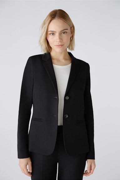 Bild 2 von CLOYEE Blazer Heavy Jersey in black | Oui