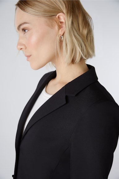 Bild 4 von CLOYEE Blazer heavy Jersey in black | Oui