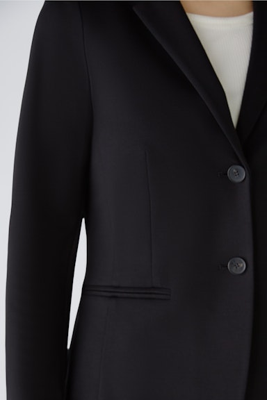 Bild 5 von CLOYEE Blazer heavy Jersey in black | Oui