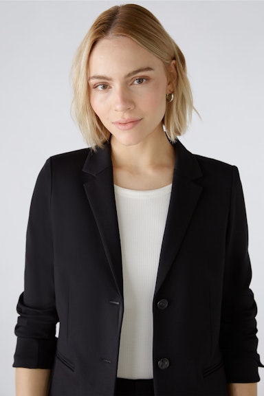 Bild 6 von CLOYEE Blazer Heavy Jersey in black | Oui