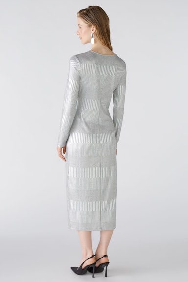 Bild 3 von Kleid Jersey mit Elasthan in silver gunmetal | Oui