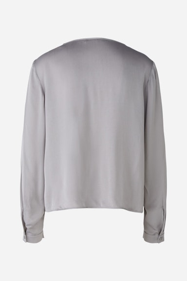 Bild 2 von Blouse pure viscose in grey | Oui