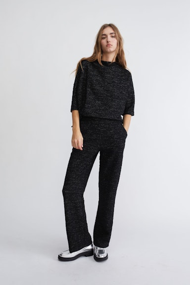 Bild 5 von Upper part in tweed look in black | Oui