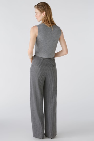 Bild 4 von Knitted waistcoat wool blend in grey | Oui