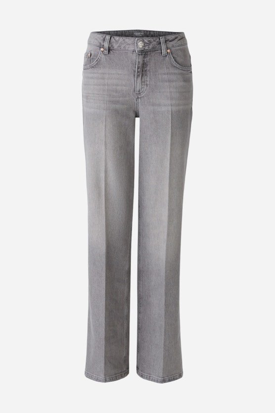 Jeans FLARE mid waist, strait leg | OUI Onlineshop