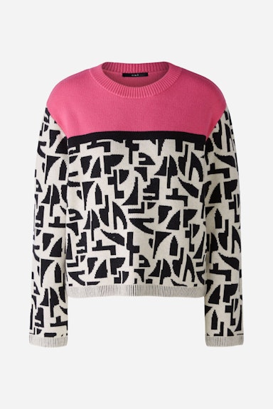 Bild 7 von Pullover Viskosemischung in pink rose | Oui