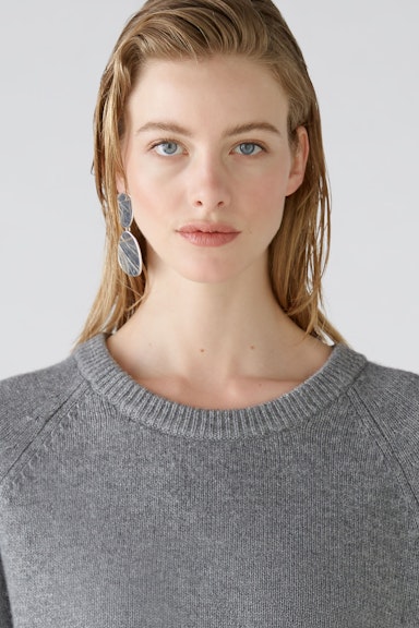 Bild 5 von Pullover wool blend in grey | Oui