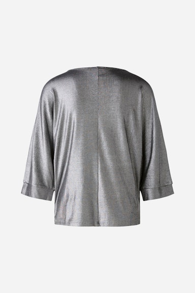 Bild 6 von T-shirt elastic viscose in grey silver | Oui