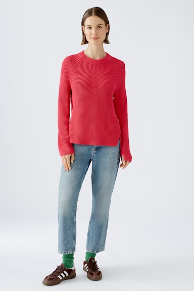 Bild 2 von RUBI Pullover with zip, in pure cotton in jazzy | Oui