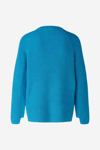 Bild 2 von RUBI Pullover with zip, in pure cotton in ocean bay | Oui