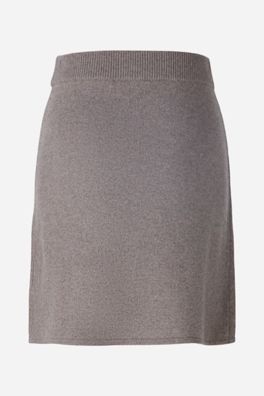 Bild 7 von Knitted skirt wool blend in smoky taupe | Oui