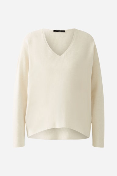 Bild 1 von Pullover Viskosemischung in offwhite | Oui