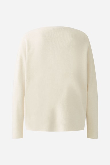 Bild 2 von Pullover Viskosemischung in offwhite | Oui