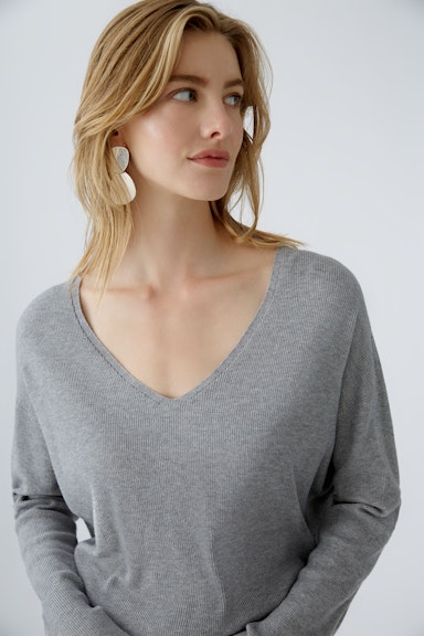 Bild 4 von Pullover viscose blend in river stone | Oui