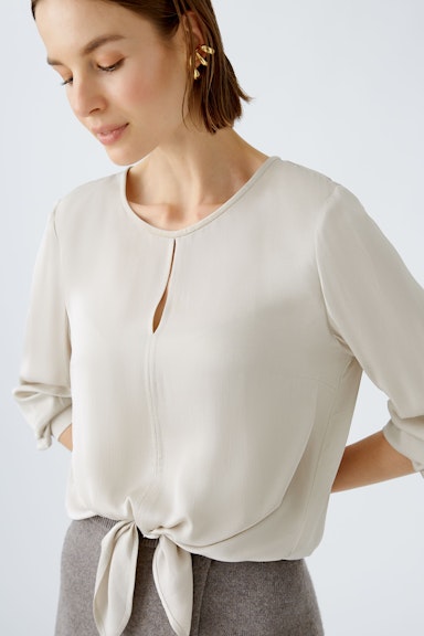 Bild 1 von Blouse pure viscose in light stone | Oui