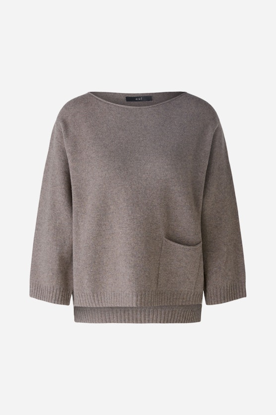 Pullover wool blend