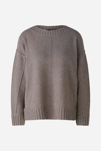 Bild 6 von Pullover Wollmischung in smoky taupe | Oui