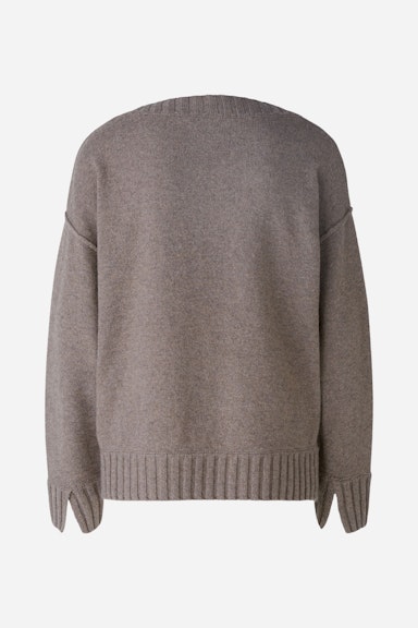 Bild 7 von Pullover Wollmischung in smoky taupe | Oui