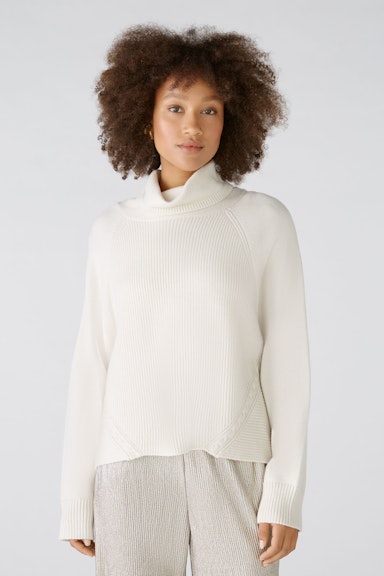 Bild 1 von Pullover Viskosemischung in offwhite | Oui