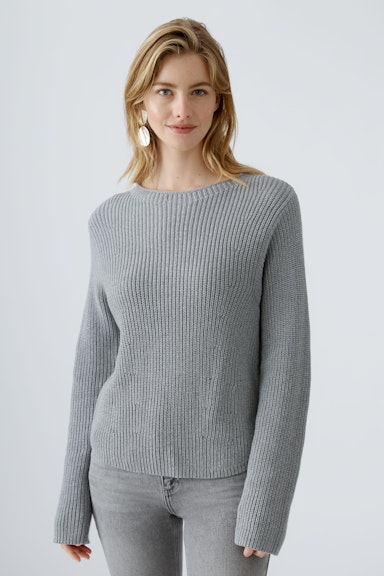 Bild 3 von Pullover pure cotton in river stone | Oui