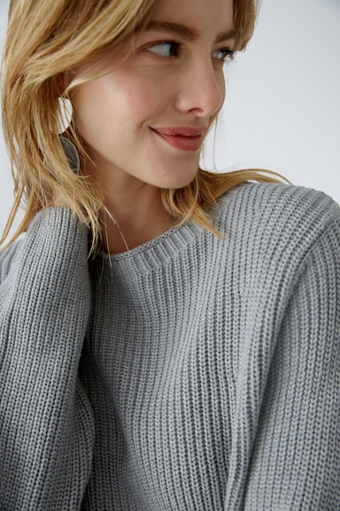 Bild 5 von Pullover reine Baumwolle in river stone | Oui