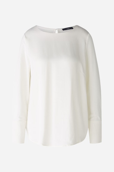 Bild 6 von Blouse shirt viscose patch in cloud dancer | Oui