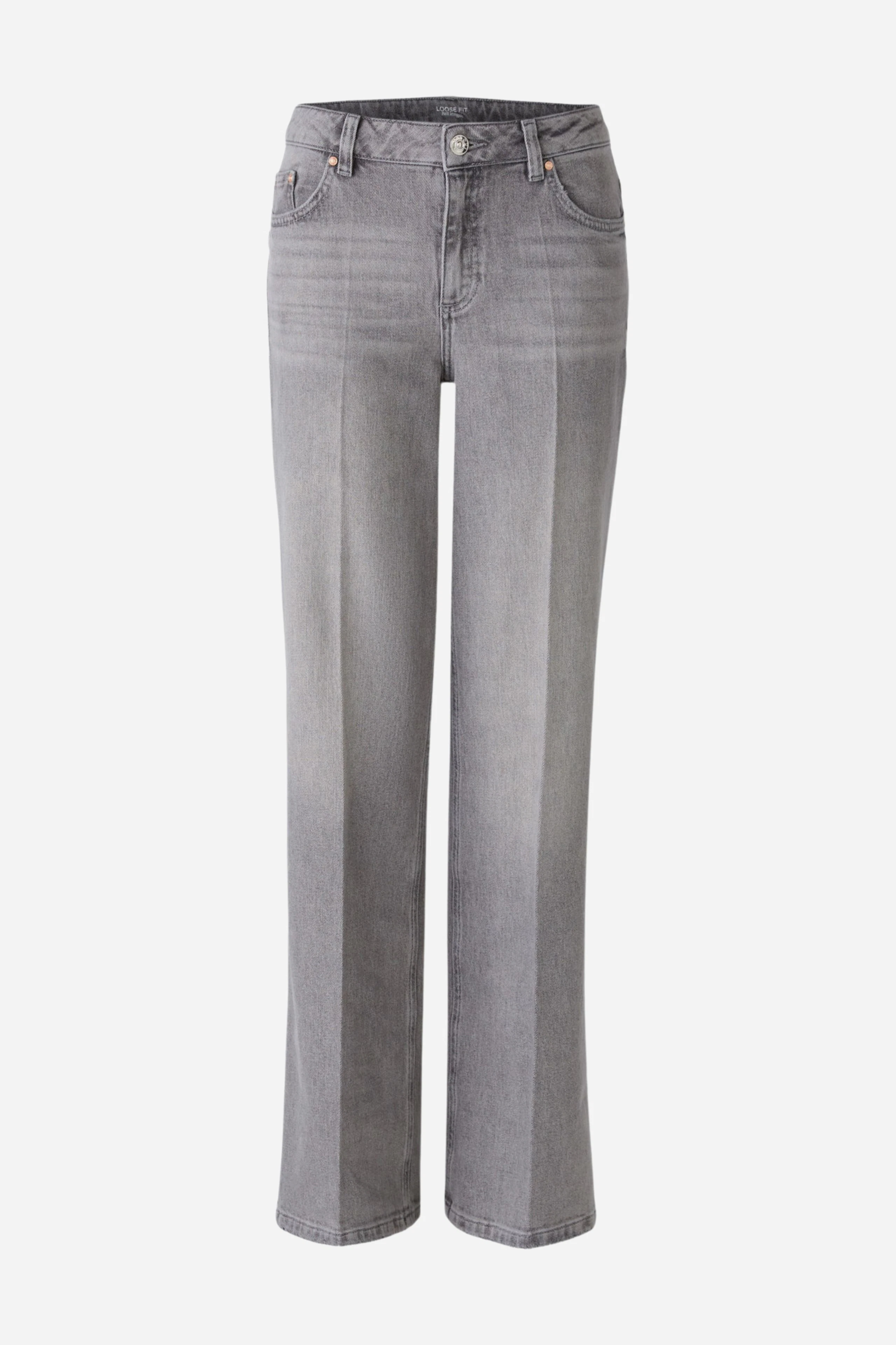 Jeans FLARE mid waist, straight leg | OUI Onlineshop