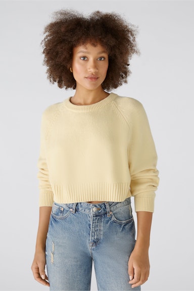 Bild 2 von Pullover wool blend in panna cotta | Oui