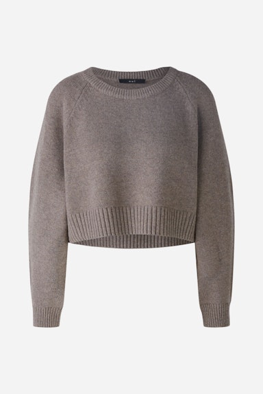 Bild 6 von Pullover Wollmischung in smoky taupe | Oui