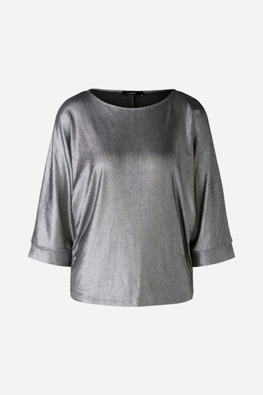 Bild 5 von T-shirt elastic viscose in grey silver | Oui