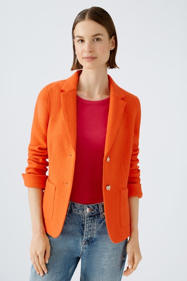 Bild 1 von Blazer italian virgin wool in cherry tomato | Oui