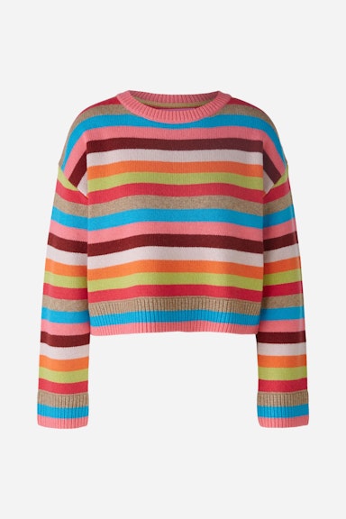 Bild 5 von Pullover wool blend in red blue | Oui