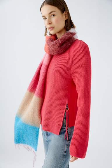 Bild 2 von Scarf cuddly soft in red blue | Oui