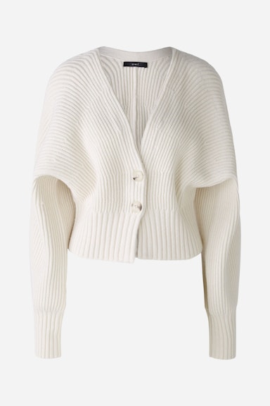 Bild 7 von Cardigan viscose mixture in offwhite | Oui