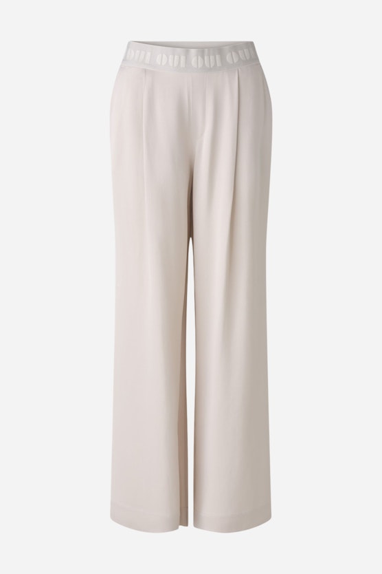 Palazzo trousers viscose mixture