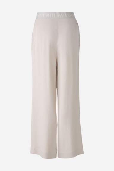 Bild 8 von Palazzo trousers viscose mixture in light stone | Oui