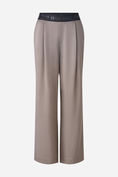 Bild 6 von Palazzo trousers viscose mixture in taupe | Oui