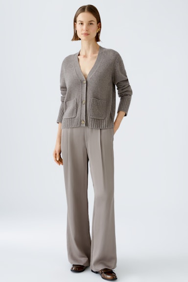 Bild 2 von Cardigan wool blend in smoky taupe | Oui